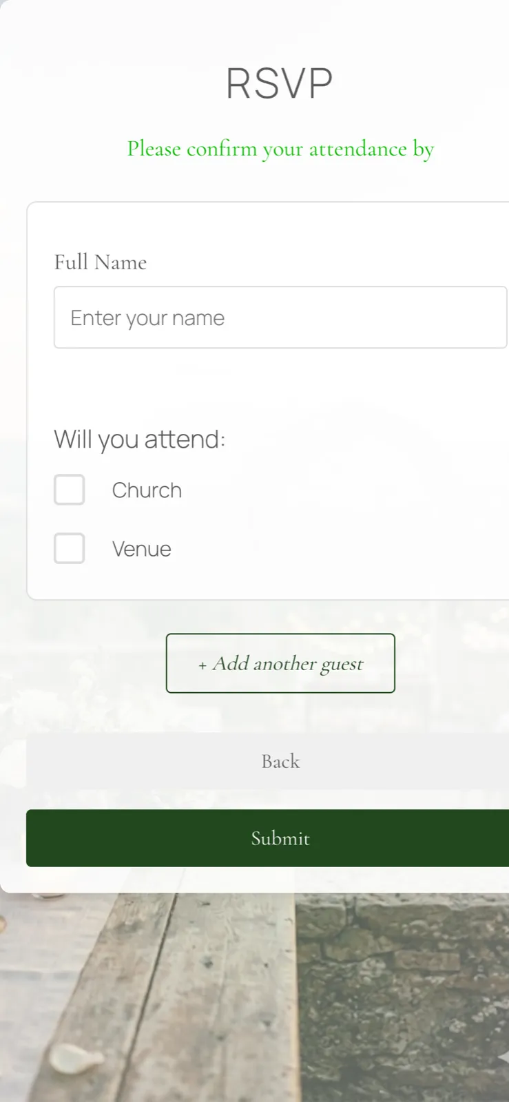 RSVP